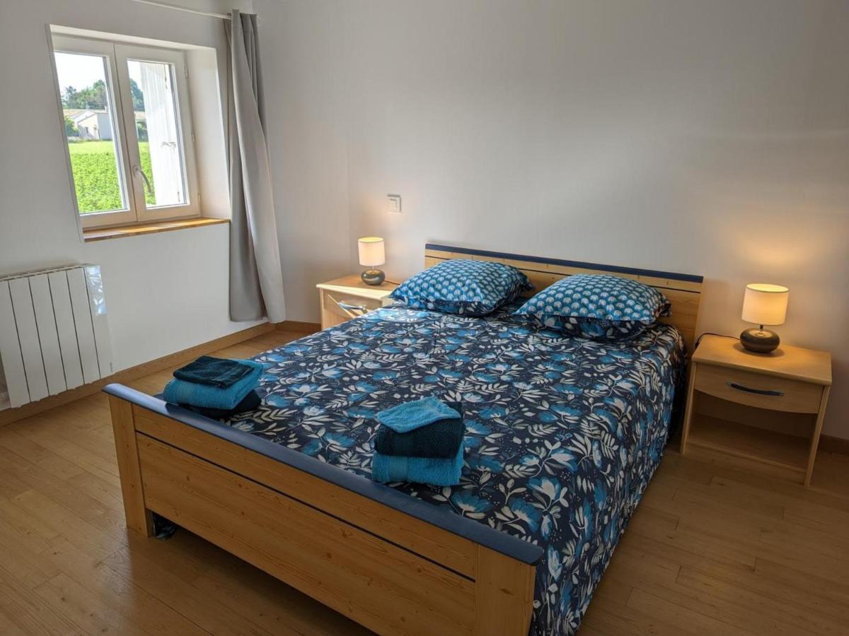 Maison Lumineuse Avec Cour Privative, Proche Sites Culturels, Tout Confort, Equipe Bebe, Wifi Inclus - Fr-1-653-98 Puyreaux Exterior foto